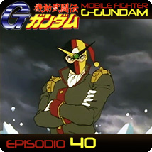 G Gundam Episodio 40<br />Match spietato! L’ultimo combattimento di Schwarz.