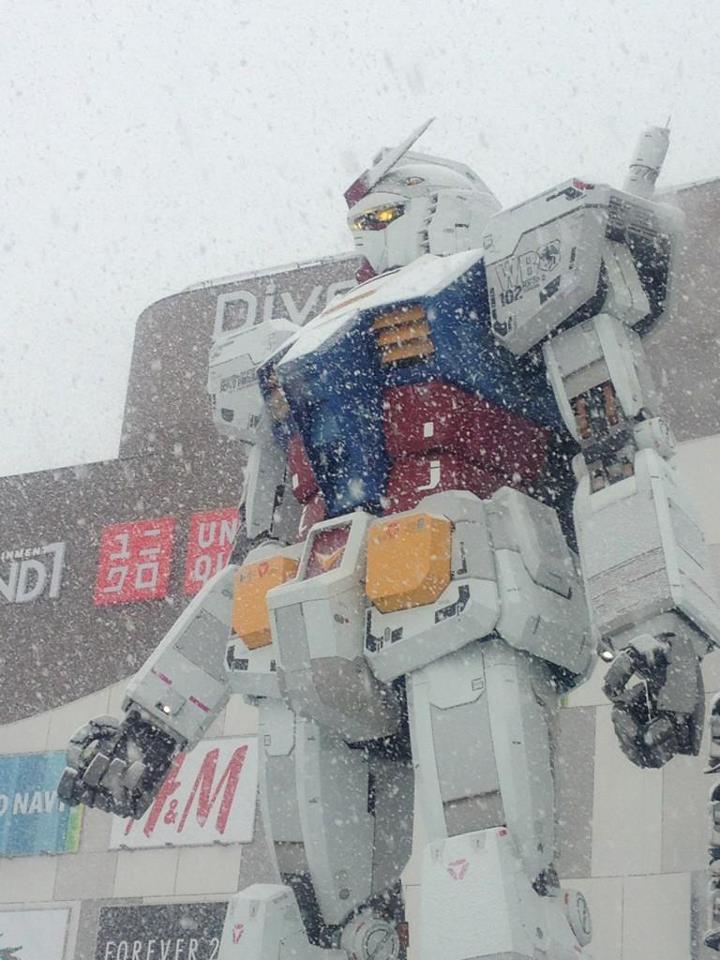 Nevica su Gundam.jpg